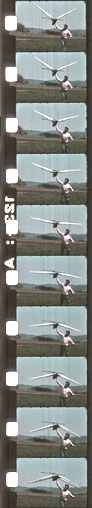 Fragment uit een 8 mm film van de EV1