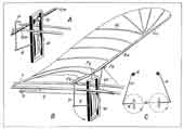 Drawing of a crank drive 
for flapping wings