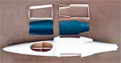 finished male mould of the fuselage